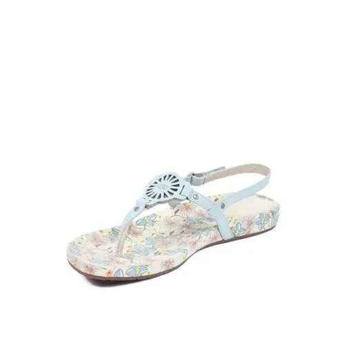 Light Blue 32 EUR - 1 US Ugg gilrs sandals 1837 BLU