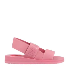 Love Moschino Logo Strap Pink Sandals