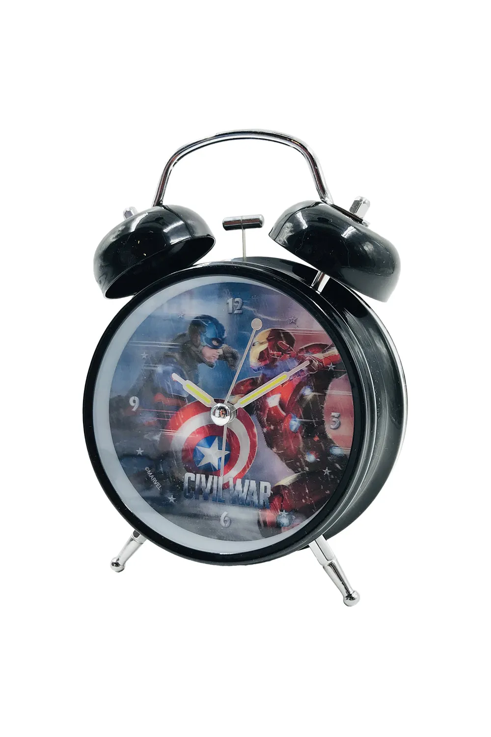 Marvel Civil War Lenticular Alarm Clock