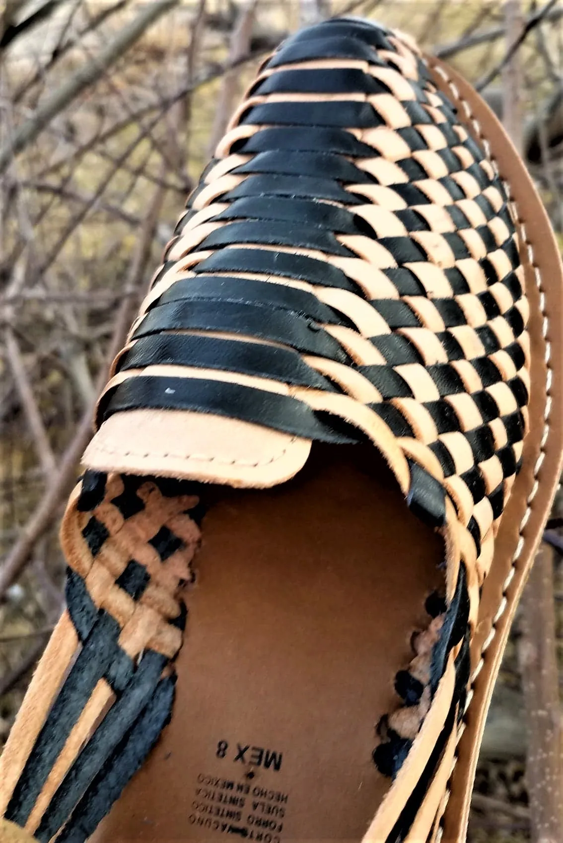 Mexican Handwoven  Men's Huaraches