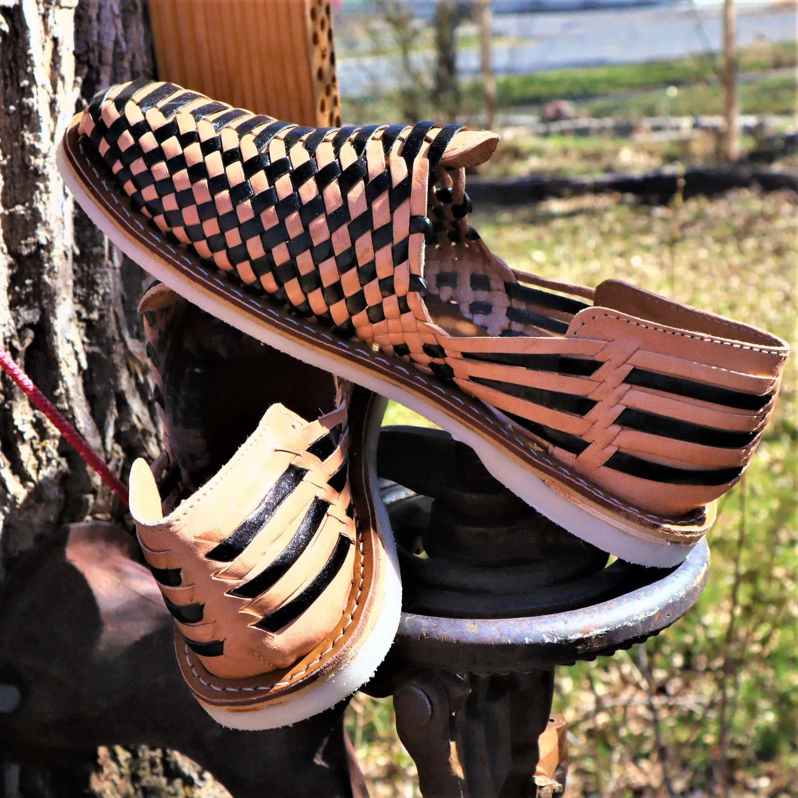 Mexican Handwoven  Men's Huaraches