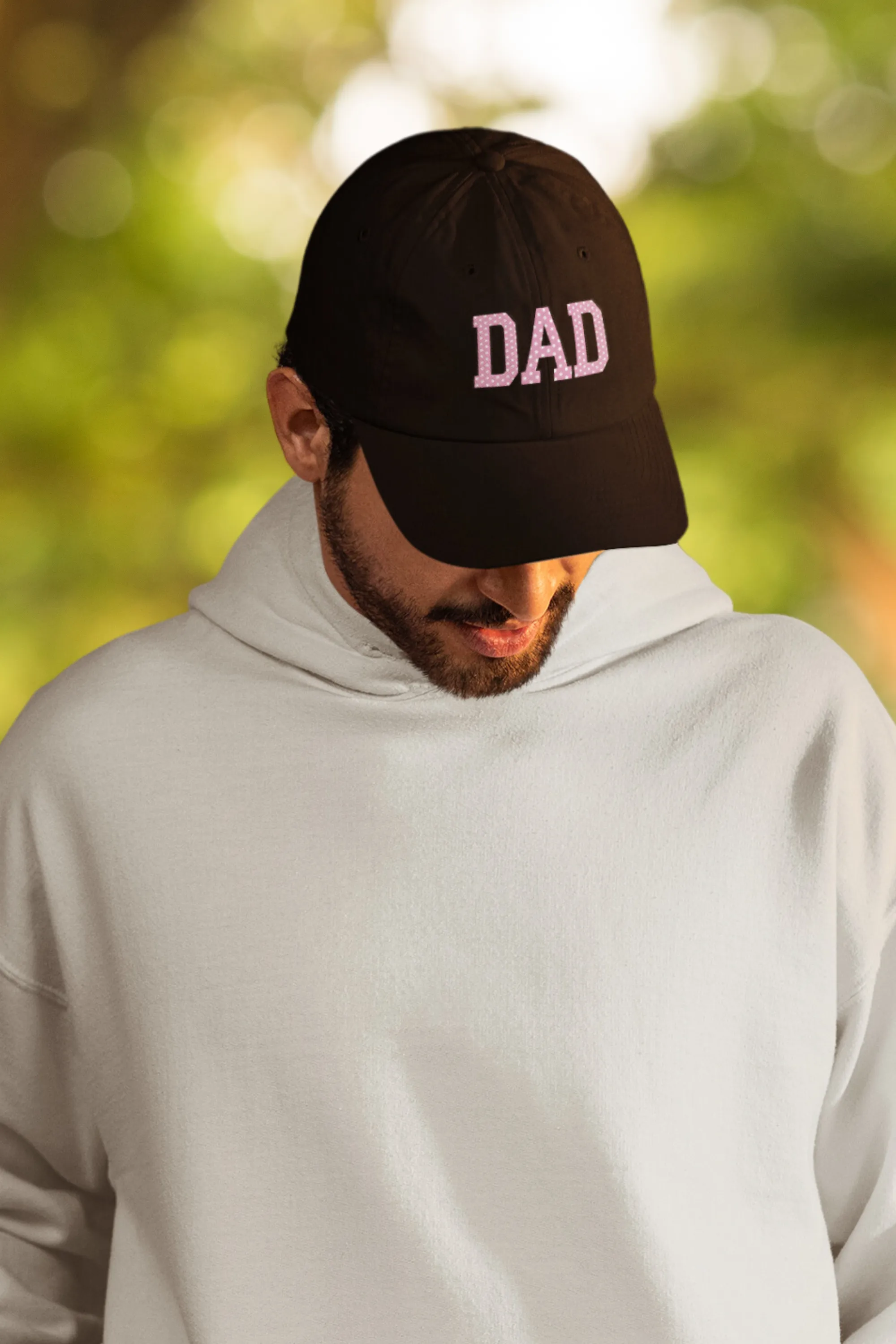 Molly Dad Hat in Black