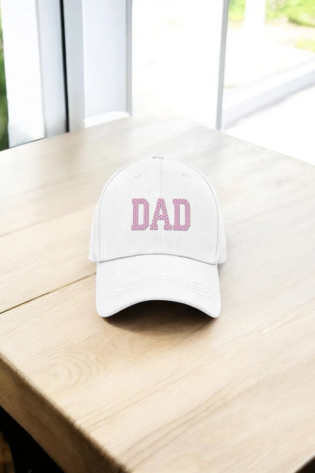 Molly Dad Hat in White