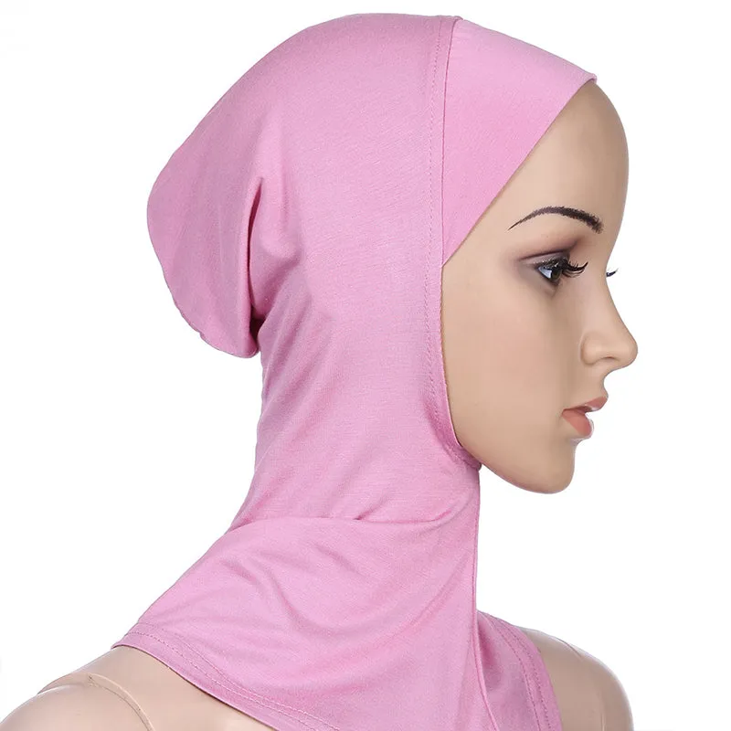 Muslim Underscarf  Women Veil Hijab Head Scarves Muslim Women Scarf Turbans Head For Women's Hijabs Hijab Caps Hat Islamic Abaya