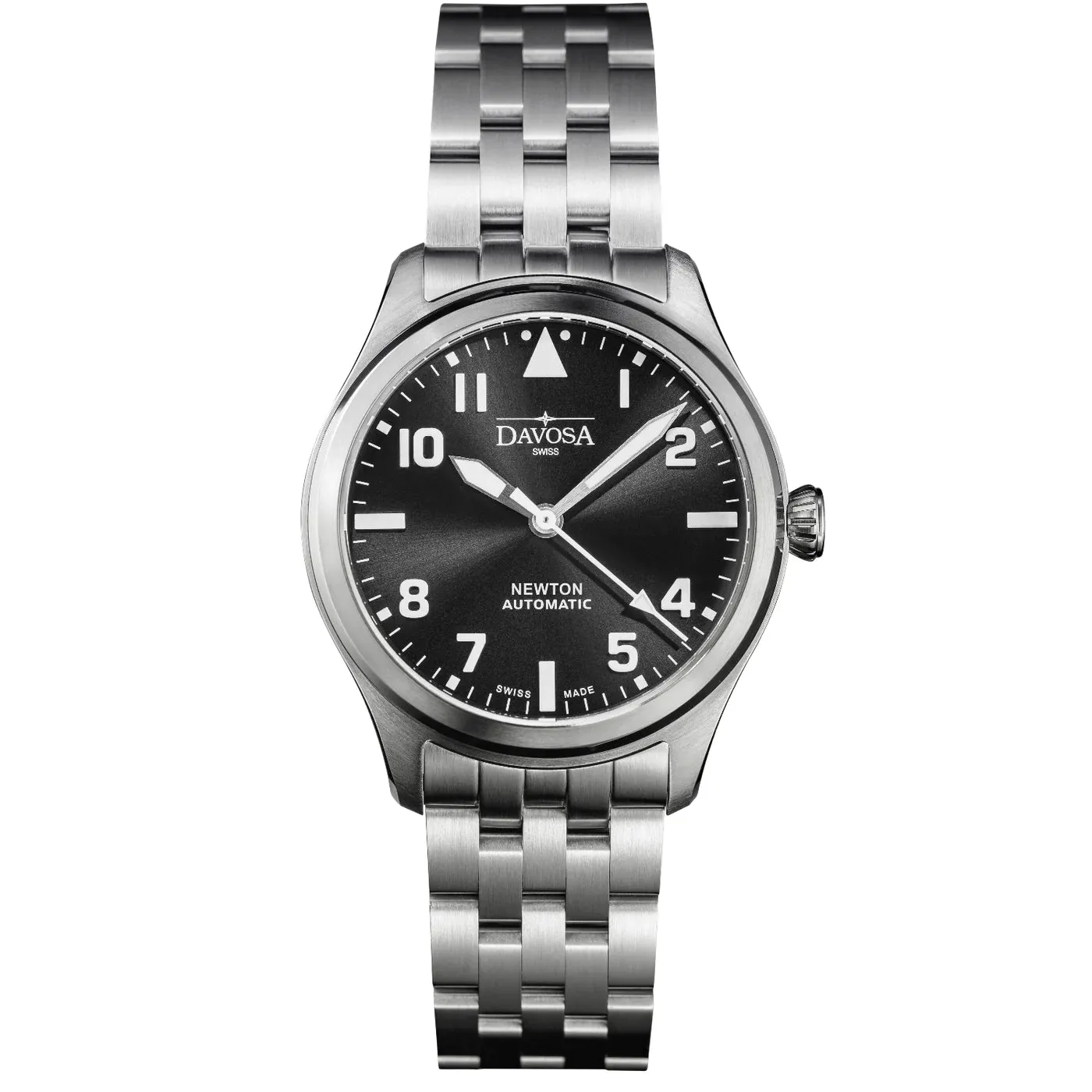 Newton Automatic 40mm Black Pilot Watch 16153050