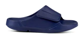 OOFOS 1550 OOAH SPORT FLEX SLIDE - NAVY