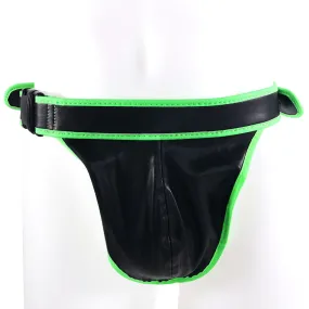 Ouch! Glow In The Dark Side Buckle Jock Strap /M