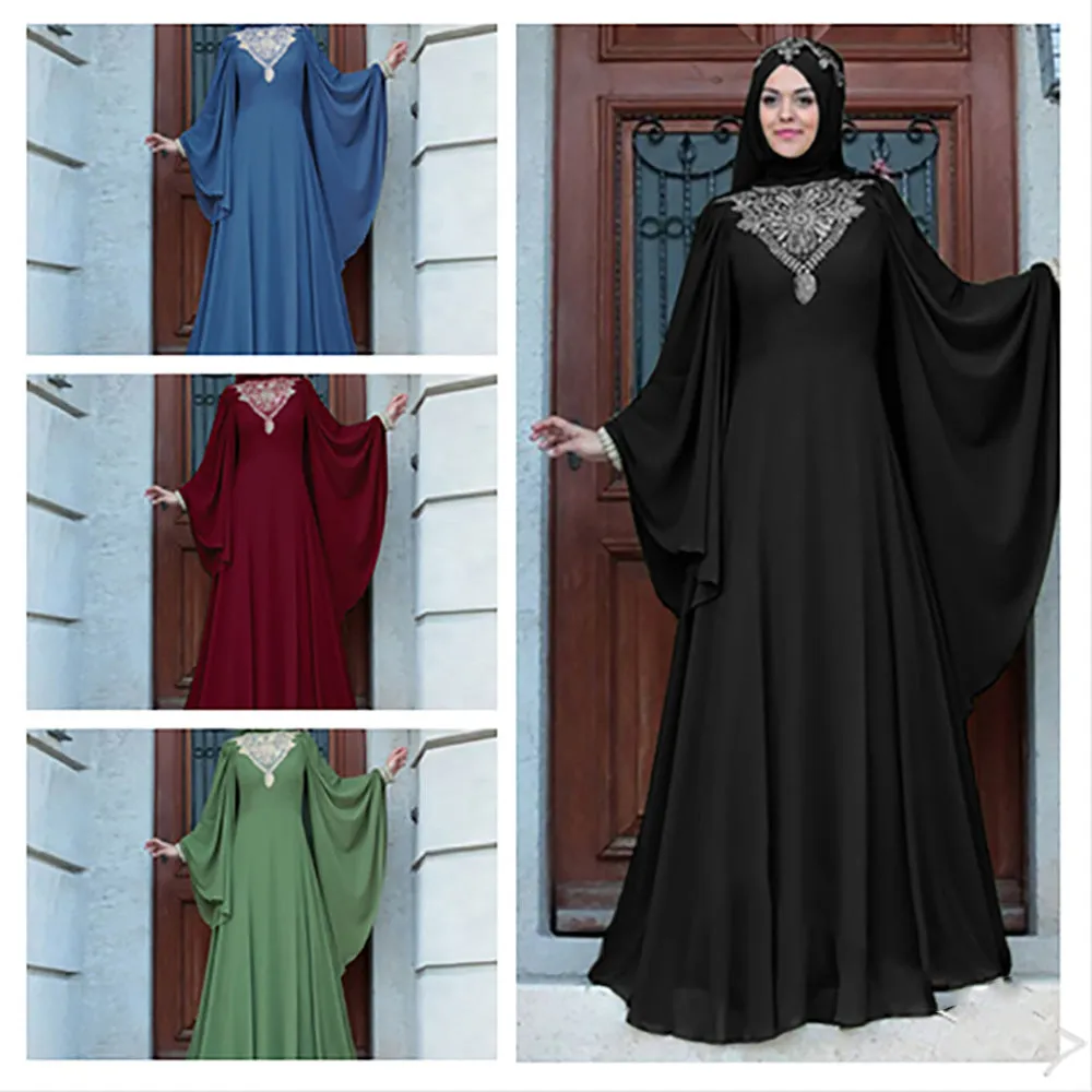 Ramadan Muslim Burqa Abaya Women Hijab Prayer Dress Islam Overhead Burka Niqab Long Khimar Kaftan Robe Arab Middle East Clothing