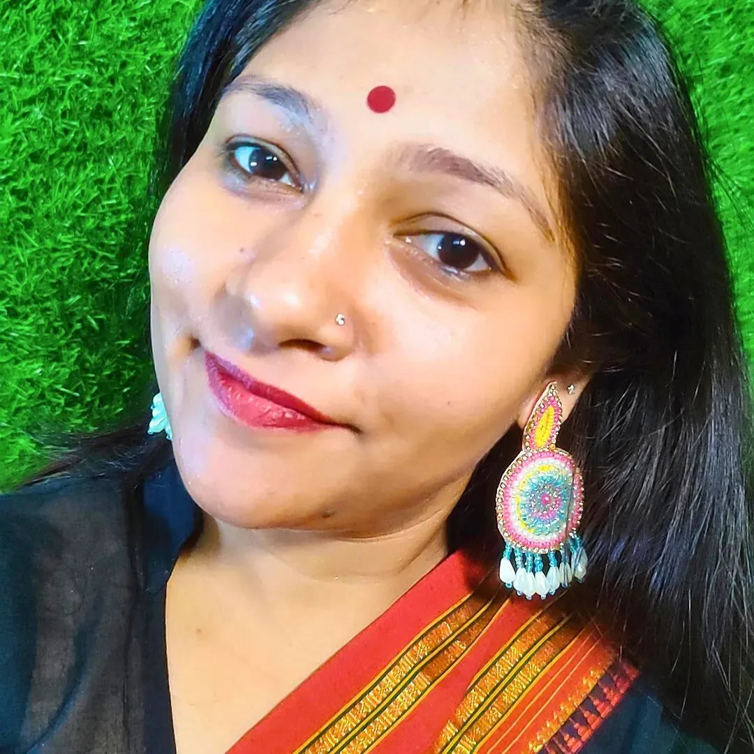 Rangoli Handmade Earrings