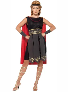 Roman Warrior Womens Plus Size Gladiator Costume