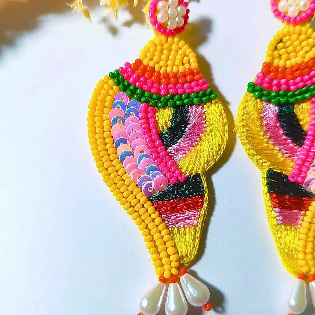 Shankhnaad Earrings