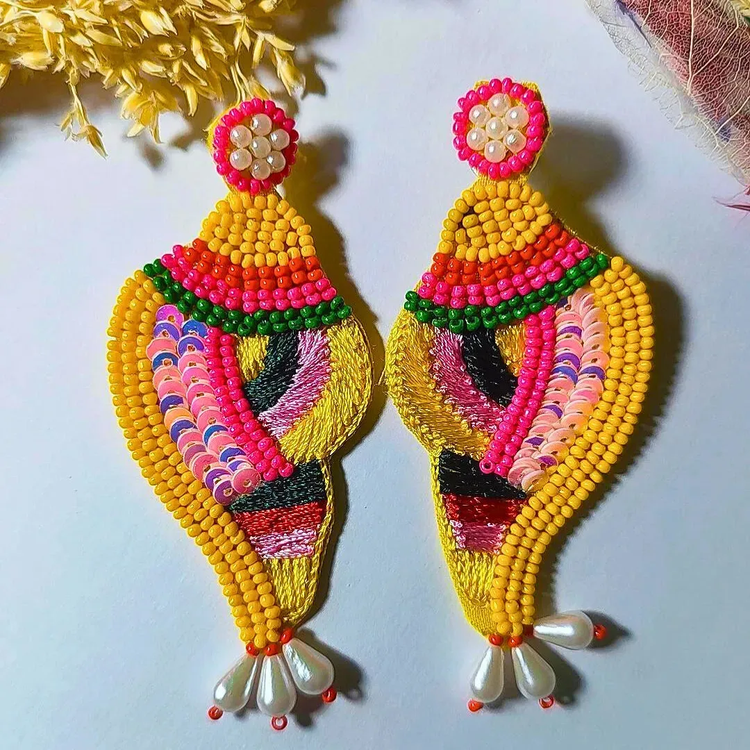 Shankhnaad Earrings