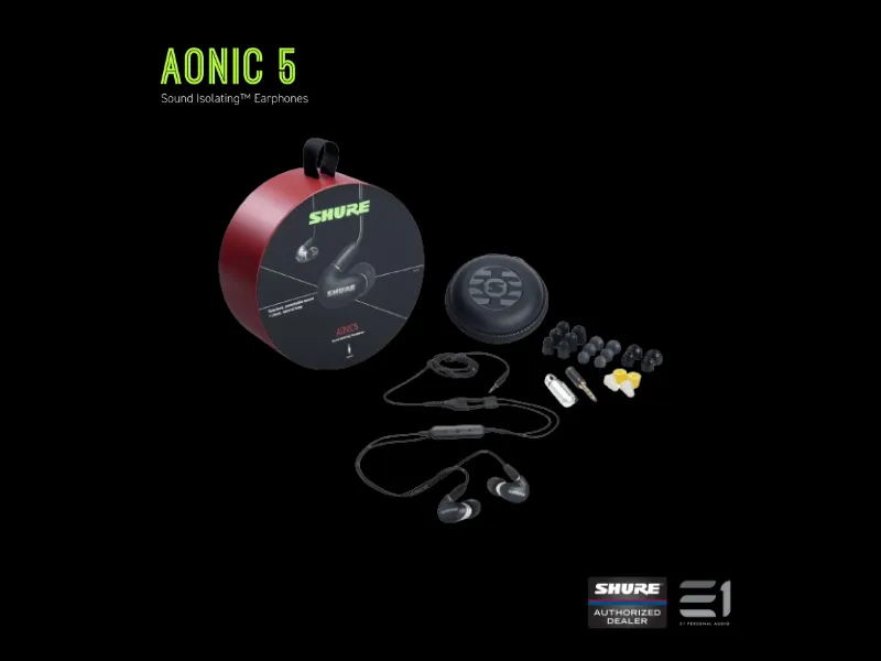 Shure Aonic 5 Universal-fit In-ear Monitors