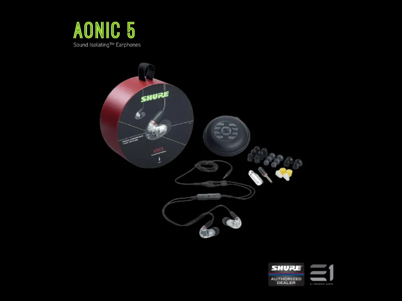 Shure Aonic 5 Universal-fit In-ear Monitors