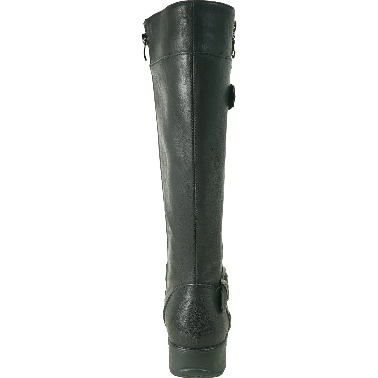 VANGELO Waterproof Women Boot HF1405 Knee High Casual Boot Black