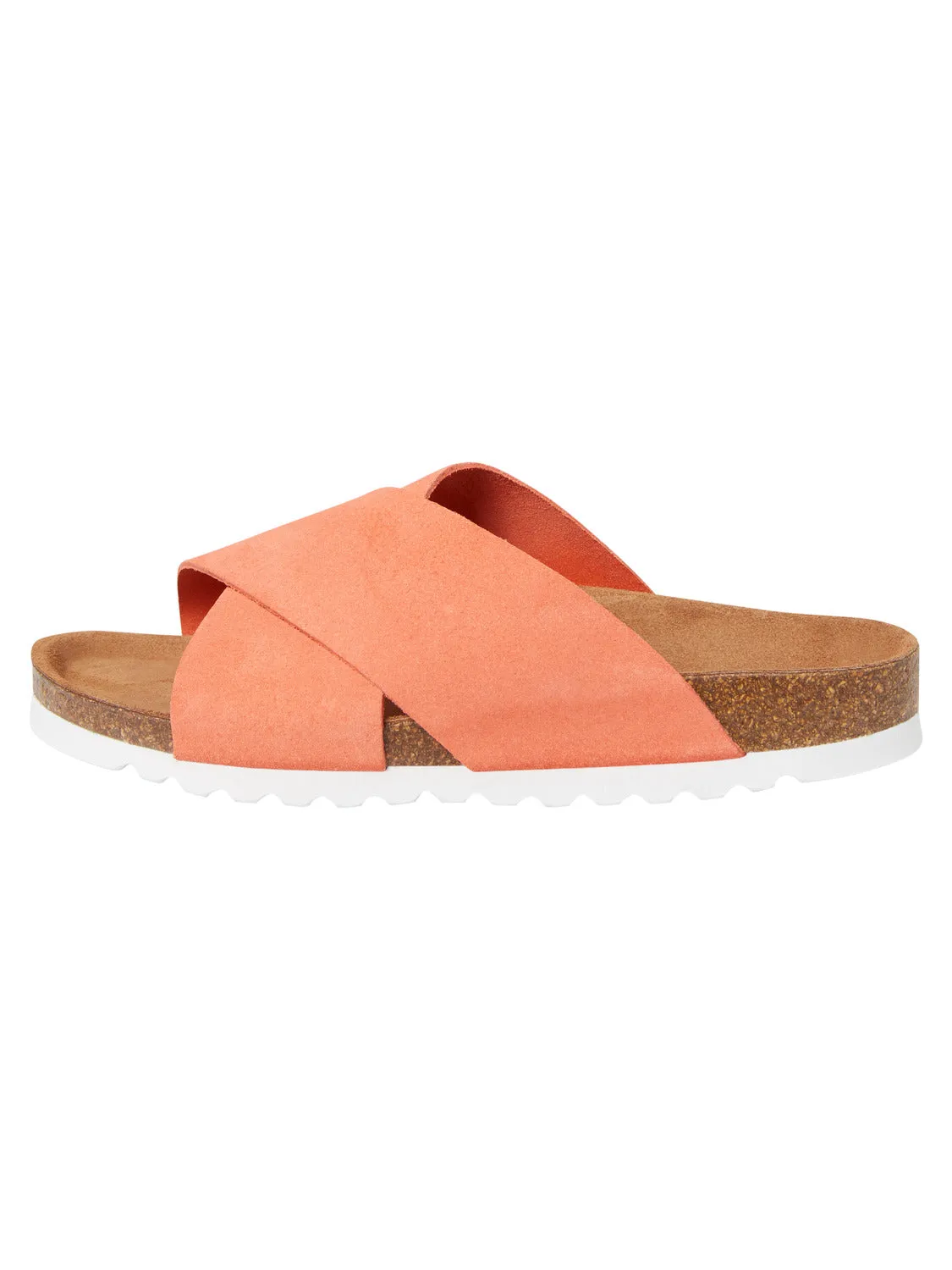 Vero Moda Holly Leather Sandals - Emberglow