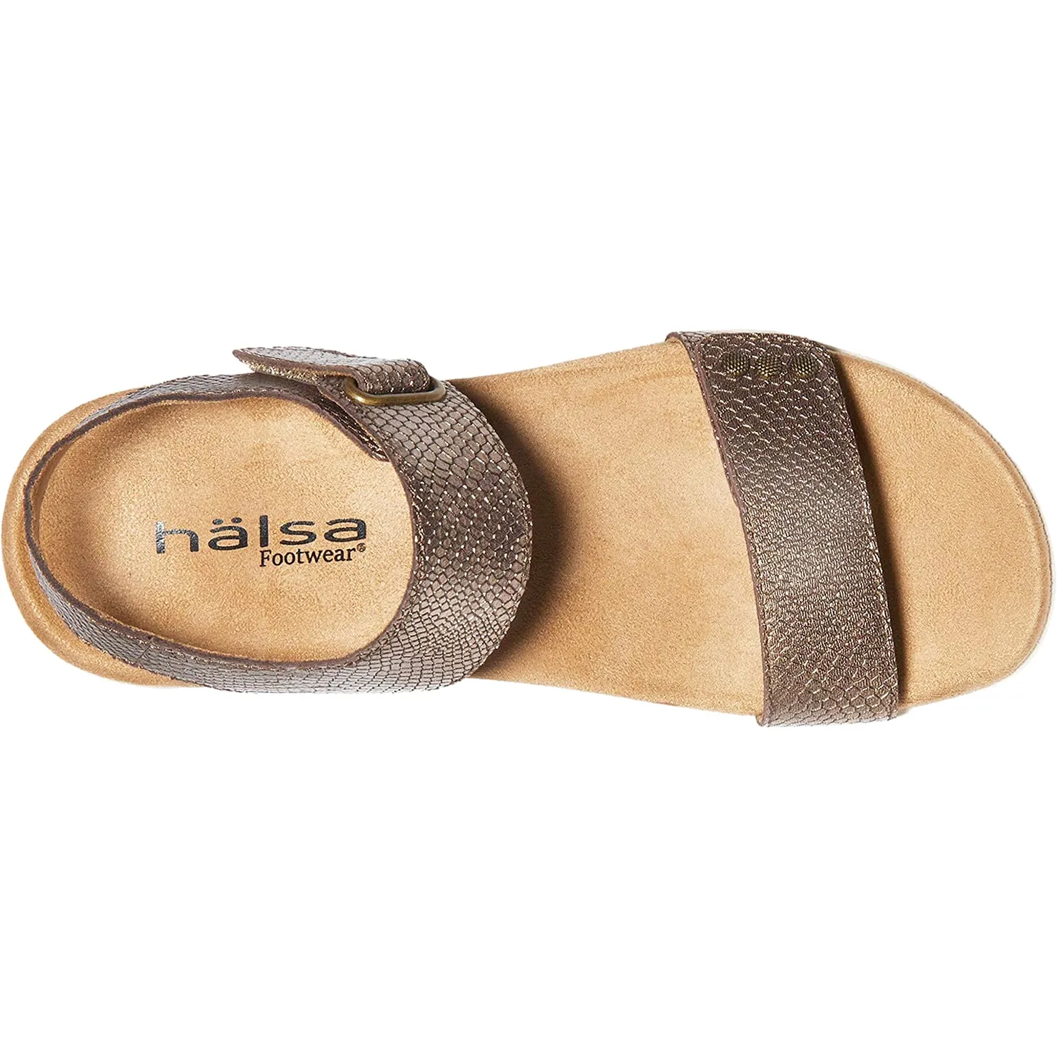 Women's Halsa Dominica Bronze Metallic Leather