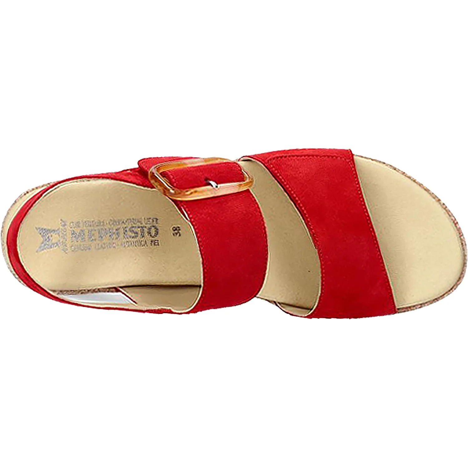 Women's Mephisto Giulia Scarlet Suede