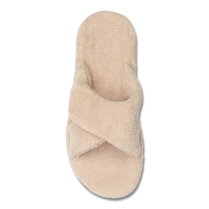 Womens Vionic Relax Slipper Tan