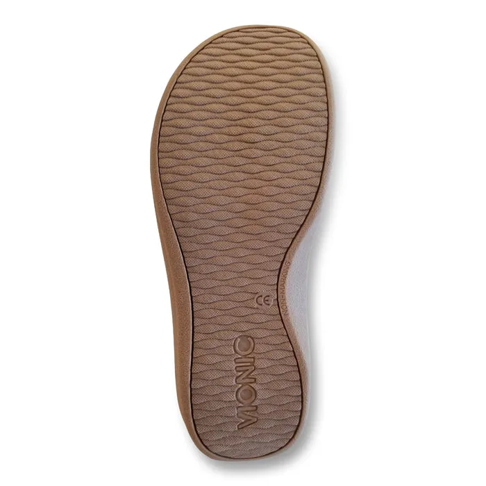 Womens Vionic Relax Slipper Tan